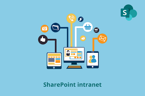 What is the difference between extranet and intranet in SharePoint?