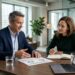 Financial advisor discussing disciplined investment management with an adult investor